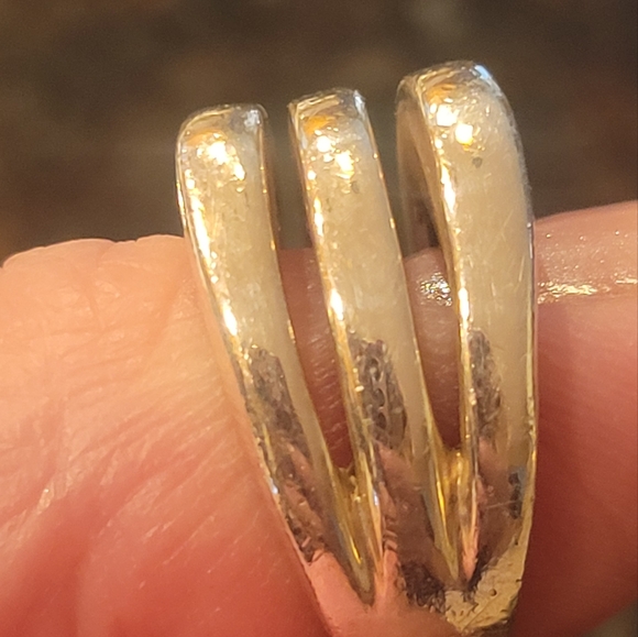 Silpada 925 Sterling Silver Triple Bar Ring R1618 - Picture 5 of 6